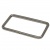 Рамка металлическая прямоугольная, 40 х 15 мм- тём.никель - купить в Железногорске. Цена: 4.60 руб.