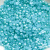 0404-5146-Полубусины пластиковые круглые "ОмТекс", 6 мм, (уп.50гр=840+/-5шт), цв.086-бл.бирюза - купить в Железногорске. Цена: 63.86 руб.