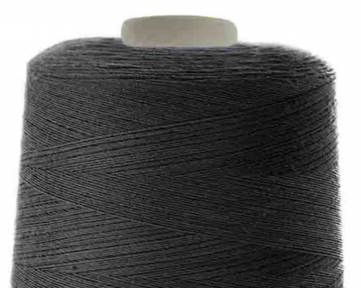 Швейные нитки (армированные) 28S/2, нам. 2 500 м, цвет чёрный - купить в Железногорске. Цена: 139.91 руб.