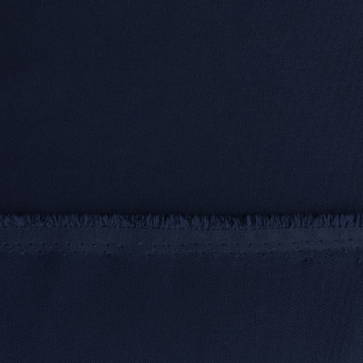 Костюмная ткань "Элис", 220 гр/м2, шир.150 см, цвет т.синий - купить в Железногорске. Цена 308 руб.