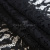 Кружевное полотно #2307, 145 гр/м2, шир.150см, цвет чёрный - купить в Железногорске. Цена 449.07 руб.