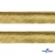Кант атласный 136, шир. 12 мм (в упак. 65,8 м), цвет золото - купить в Железногорске. Цена: 433.08 руб.