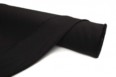 Ткань костюмная 24880 2022, 220 гр/м2, шир.150см, цвет чёрный - купить в Железногорске. Цена 446.45 руб.
